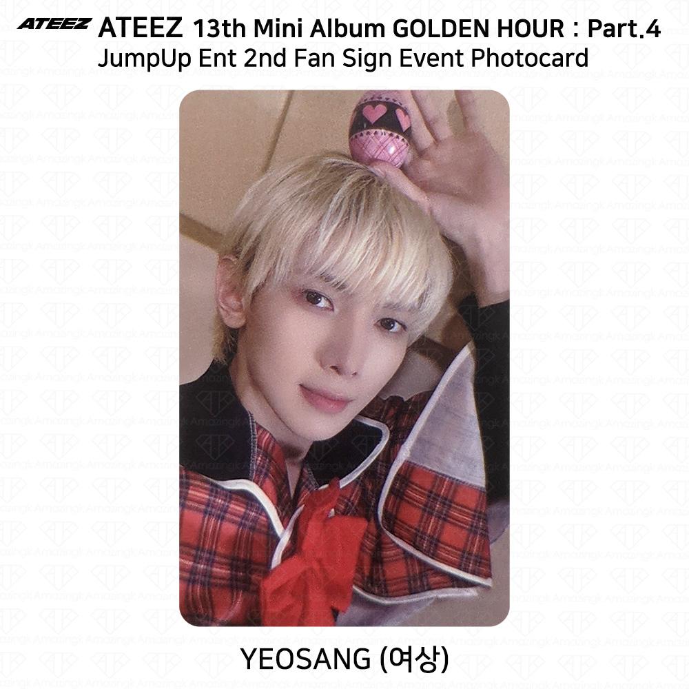 ATEEZ 13-й мини-альбом Golden Hour Pt.4 JumpUpEnt 2-я фотокарточка для фансайна