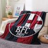 AS Bologna Calcio  Print Flannel Blanket, High quality Comfortable for All Seasons, Home Decor, Warmth and Comfort