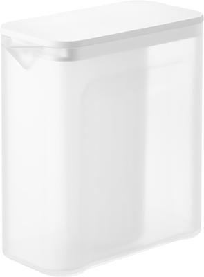 Yamazaki Tower Water x x Тепло от посудомоечной машины с чаем Легко держать и Модель 1690 Навесной кувшин, 1 л, Белый, Ш8.2 Г16.7 В16см, Безопасный, Устойчивый,