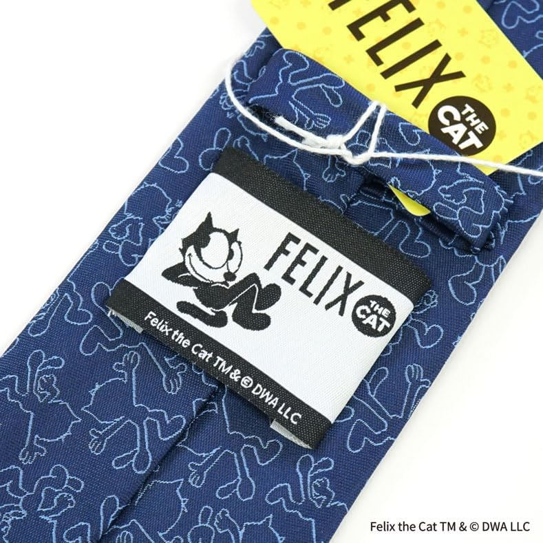 Галстук Cat UNDW0862 Navy The Cat Party Brand Necktie Персонаж Присутствует [Феликс]