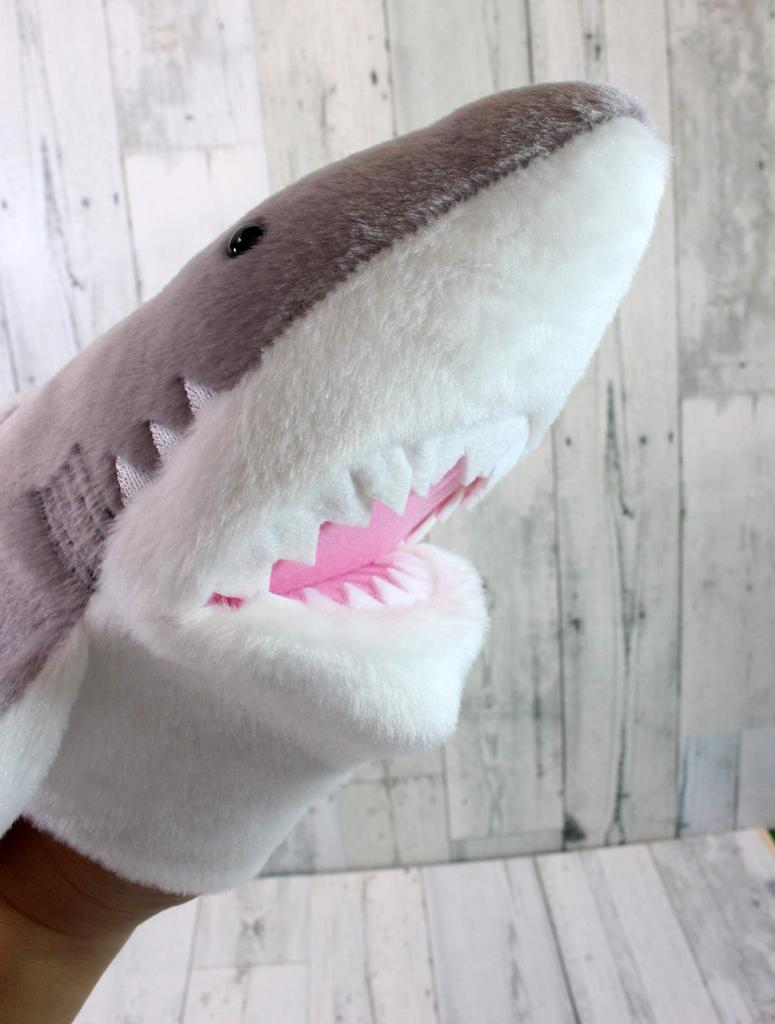 Take Off Great White Shark Hand Puppet