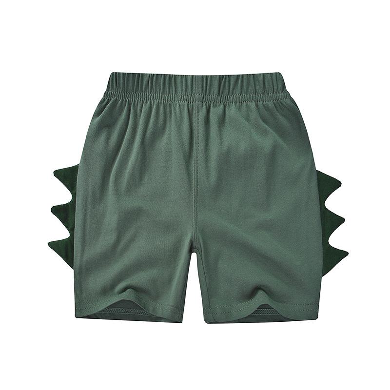 Летний костюм-двойка для мальчиков 2025 года с динозавром — корейский стиль