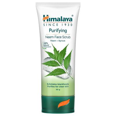 Herbals Очищающий скраб для лица с нимом 50 г Упаковка Натуральный эксфолиант для чистой гладкой кожи
