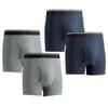Недержание 2 Передние 15 куб. см Легкие Подходящие для и Антибактериальные и Серые и Темно-синие RYO... Мужские трусы, 4 шт., Цвета, С отверстием, Впитываемость,