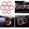 Car Air Condition Air Vent Outlet Ring Cover Trim for Mercedes Benz A W177 B W247 GLB X247 CLA C118 GLA H247 +