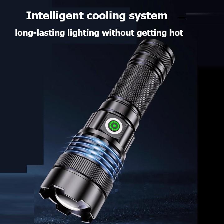 2000M Ultra Powerful Led Flashlight High Power White Laser Torch Built-in Battery Super Bright Flashlights Rechargeable Lantrens
