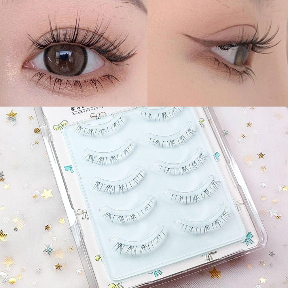 Ресницы под ресницами Накладные ресницы Инструмент для макияжа Нижние ресницы Наращивание Полная полоска Ресницы для глаз