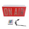 On Air Light Sign USB Powered 12 Lighting Colors On Air Sign LED Light Box with Remote Control for