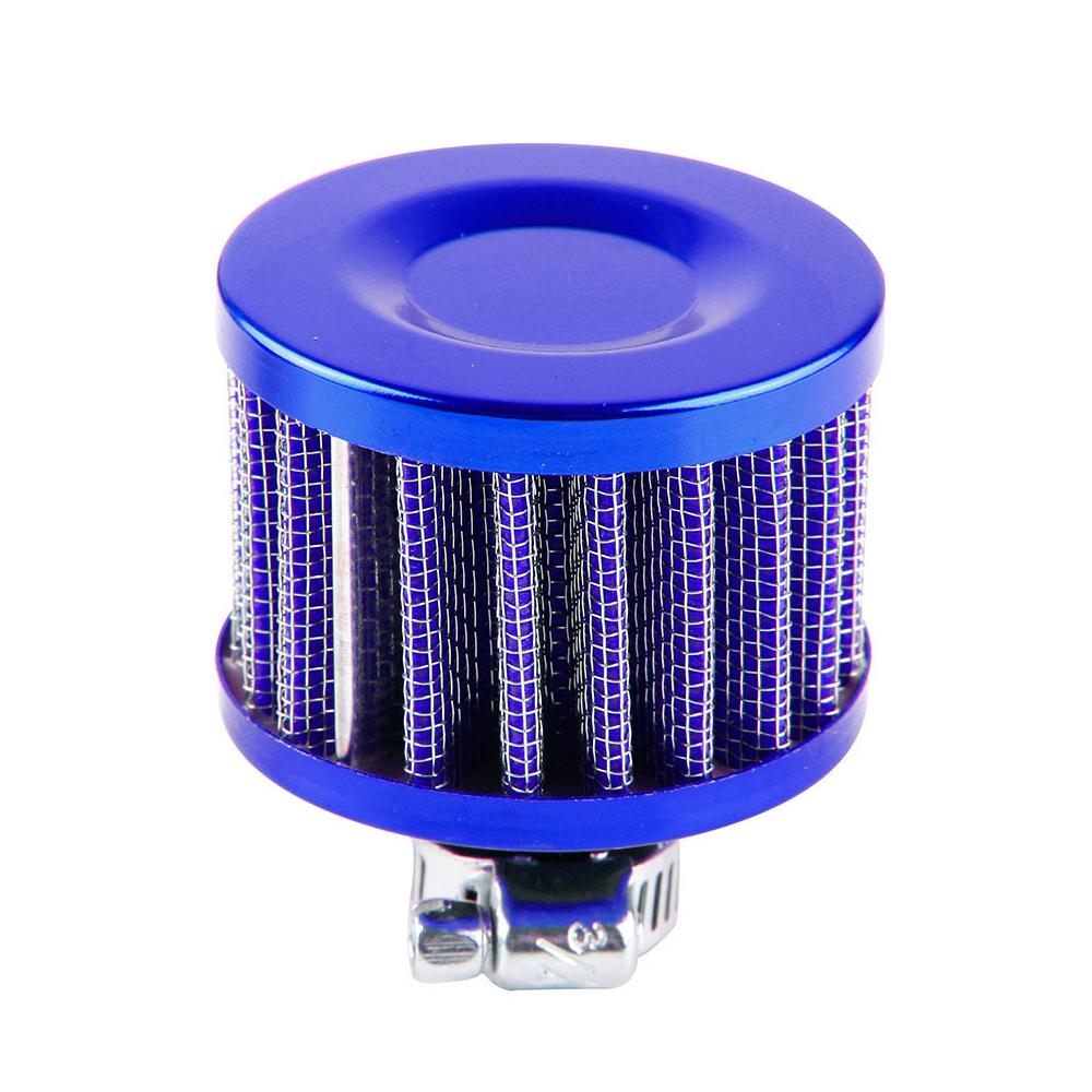 Universal Interface Motorcycle Air Filters 12mm Car Cone Cold Air Intake Filter Turbo Vent Crankcase Breather Car Accessories