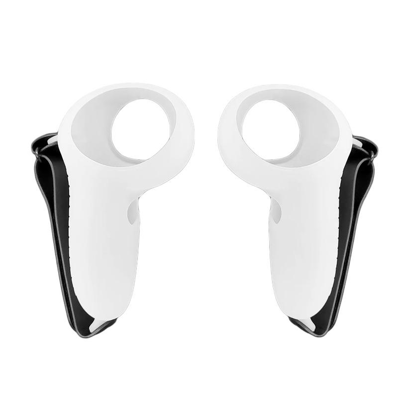 VR Touch Controller Silicone Protective Cover Strap Full Protection Case for Oculus Meta Quest 3 Accessories Handle Grip Shell