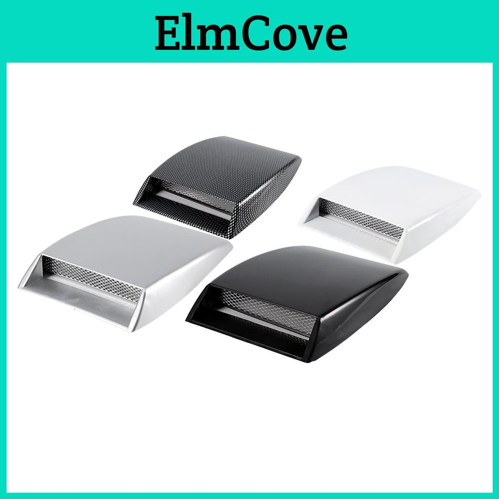 Decorative Flow Car Scoop Intake Bonnet Vent Sticker Cover Hood