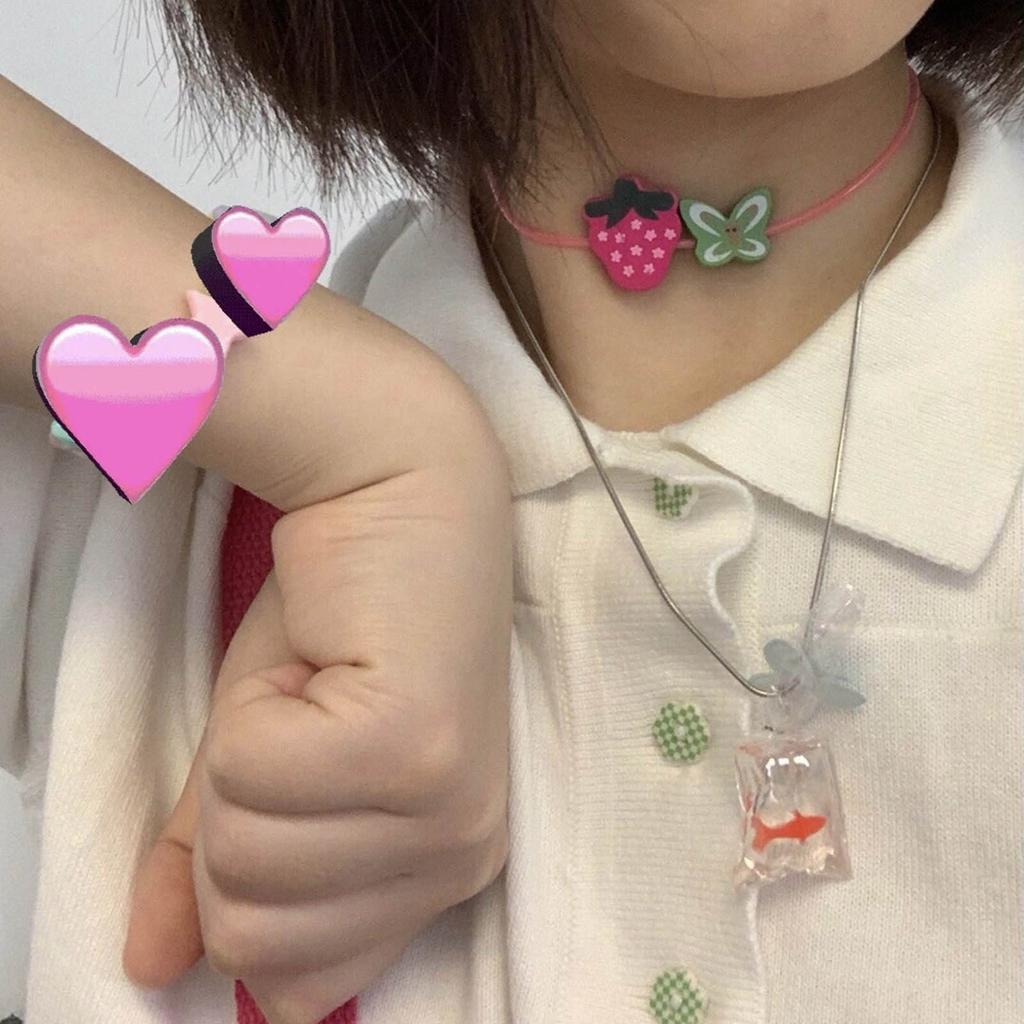 Clear Resin Fish Bag Charm Eye Catching Decorative Goldfish Water Bag Pendant Goldfish In Water Bag Pattern Charm DIY