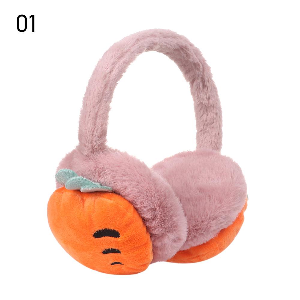 Comfortable Winter Warm Cartoon Fruit embroidery Ear Warmer Earmuff Ear Cover