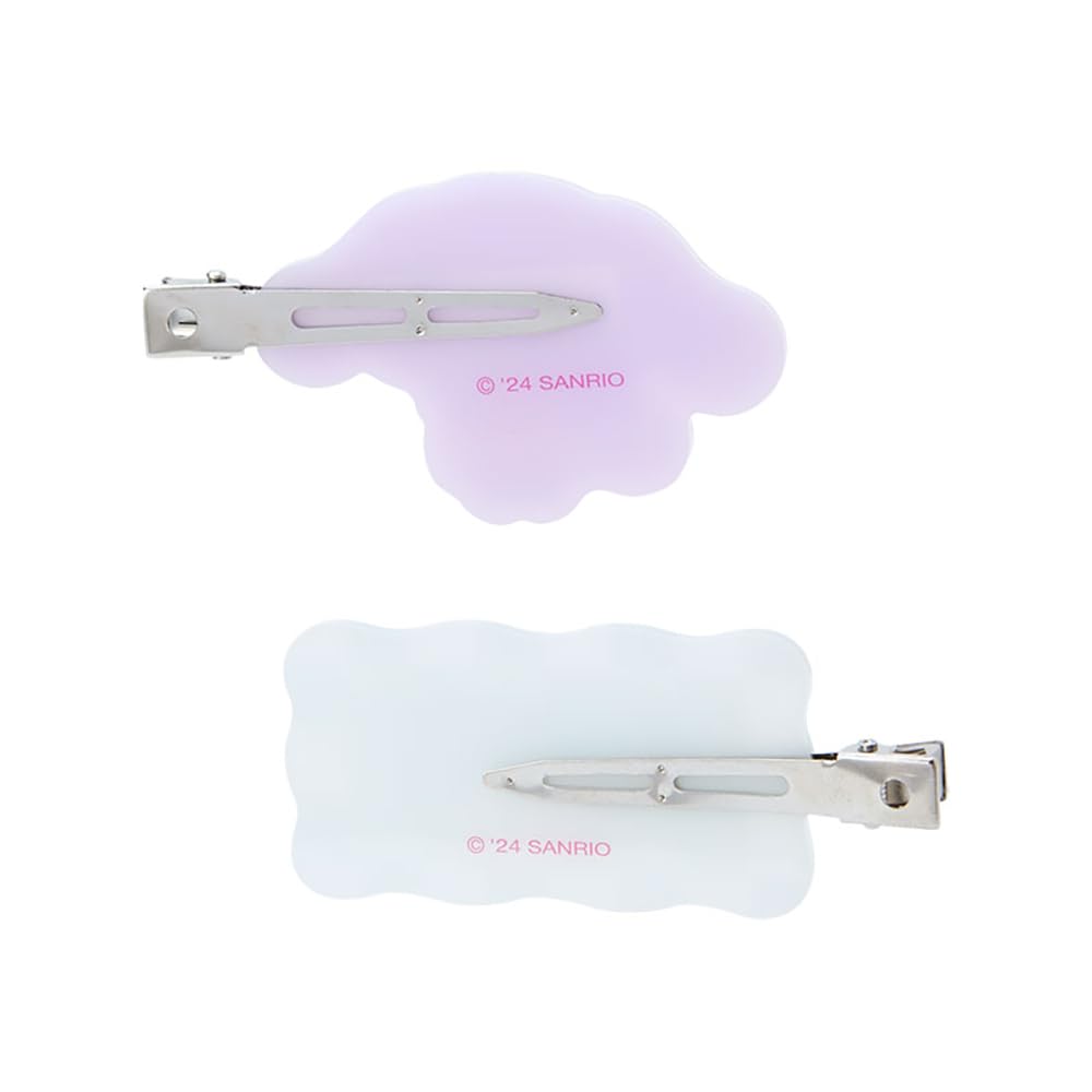 Sanrio Cinnamoroll Bangs Clip Pastel Checker Hair Clip Cinnamon Cinnamoroll x x 1cm Character SANRIO 122602 5.5 7.7
