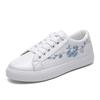 Fashion Women Casual White Shoes Breathable Embroidered Flower Casual Sneakers New Spring Autumn Fashion White Shoes Zapatos De Mujer