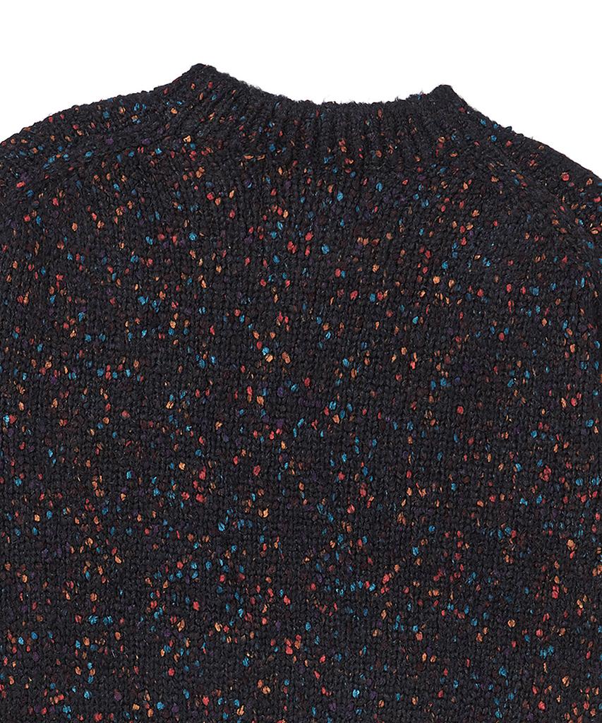 BEYOND CLOSET [Collection Line] Dust Pop Vintage Knit Navy