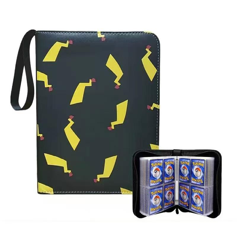 Pokémon Card Collection Book: 4-Grid & 9-Grid PU Game Album