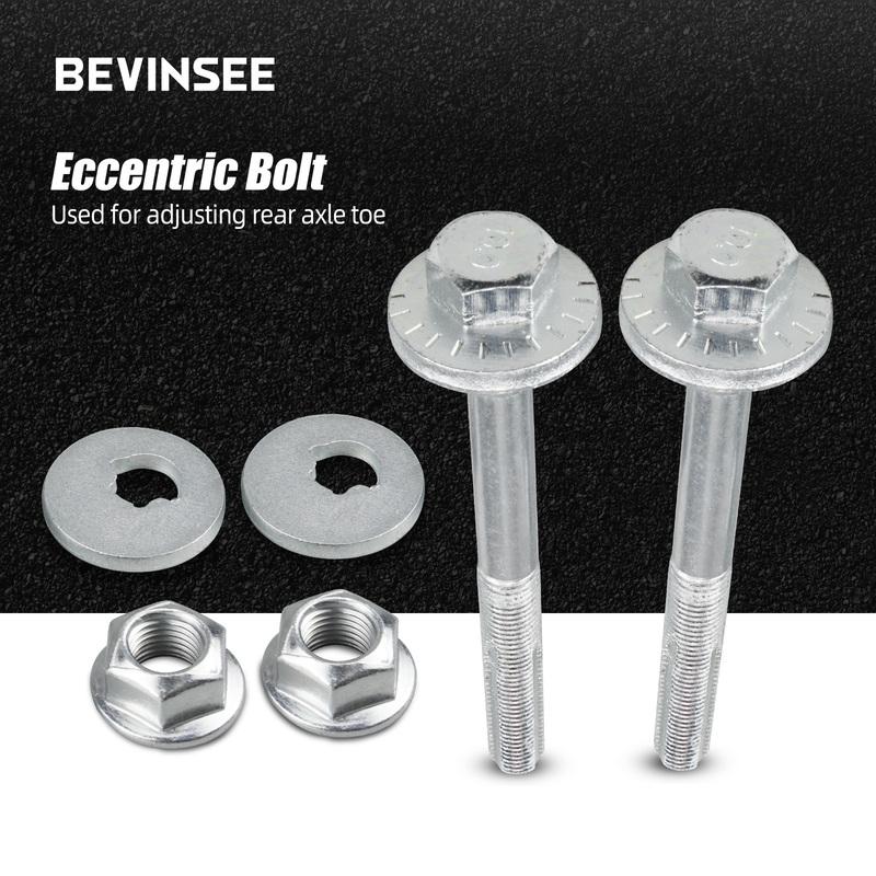 Rear Suspension Link Eccentric Camber Bolt for BMW E90 E87 E92 E93 E91 E81 E82 E88, Replace for 33 32 6 764 292, 33 30 6 786 186