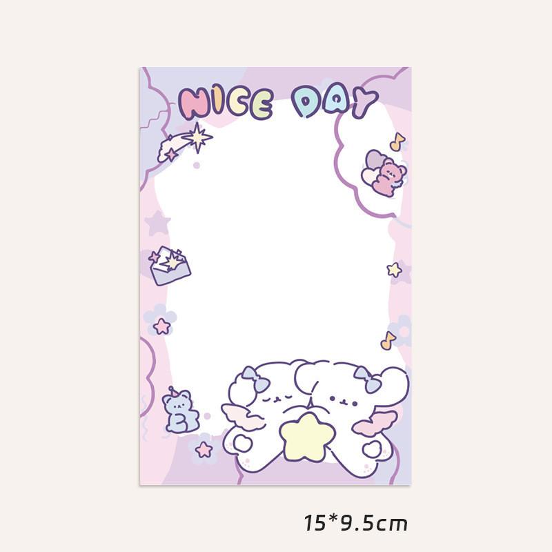 10 шт., кавайная мультяшная летняя карта для щенка, открытка на спине, Opp сумка, милая Kpop Star, 3 дюйма, фотокарта, сделай сам, декор, упаковочный материал