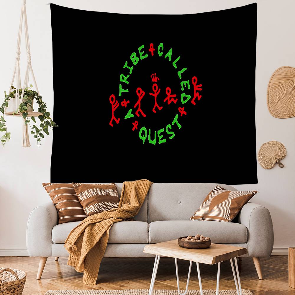 Pop Band A TTribe Called Quest Hippie Wall Hanging Tapestries Bohemian Wall Tapestries Mandala INS Home Decor