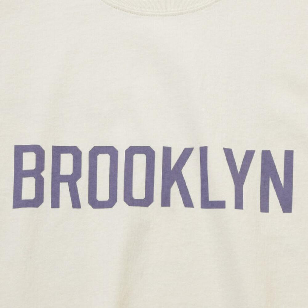 New Era Brooklyn Dodgers Футболка с флагом Кремовая