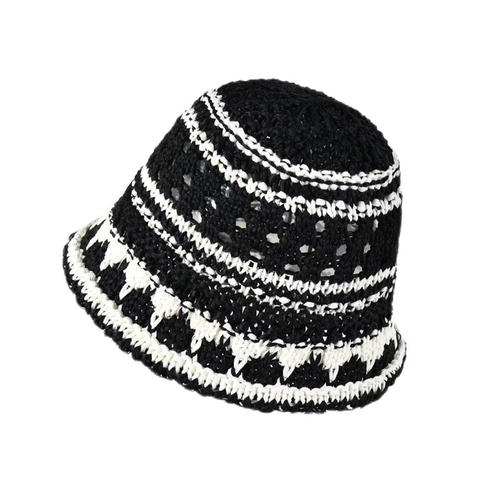 Солнцезащитная шляпа с вырезами, дышащая панама, дорожная кепка, модная шляпа-ведро, лето