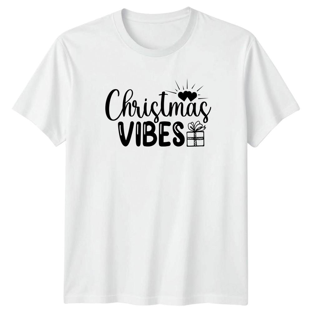 Christmas Vibes TShirt Christmas Aesthetic Seasonal Holidays Gift