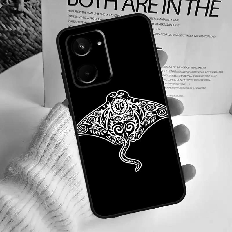 Чехол с изображением животного Manta Ray для Realme C67 C55 C53 C51 C35 C33 C31 C30 C25s C21Y GT Neo 5 GT5 9 10 11 12 Pro Plus