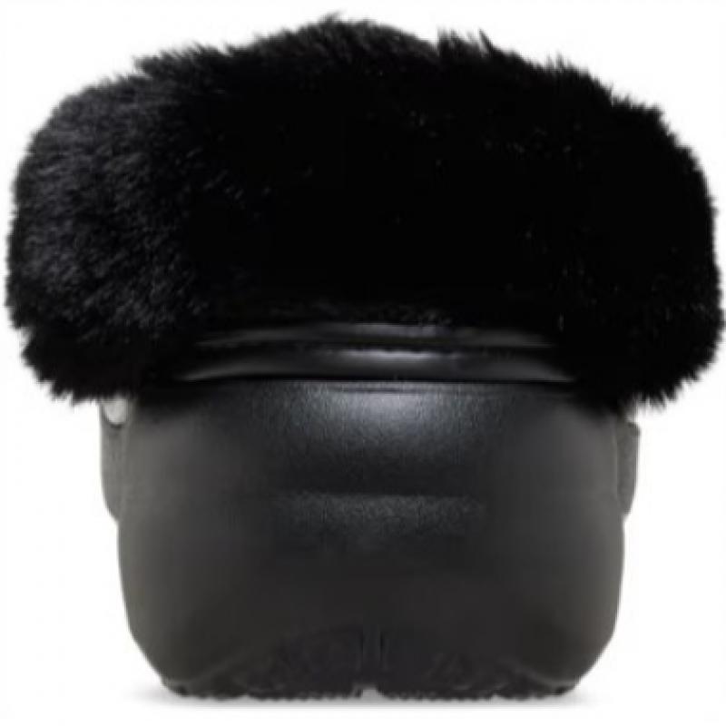 Crocs Классический клог на платформе с меховой подкладкой 212854 001