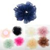 Ribbon Vintage Organza-Lace Flower Gauze Ribbon Burning Edge Trimmings-Flower for Applique Sewing Craft Wedding Dress