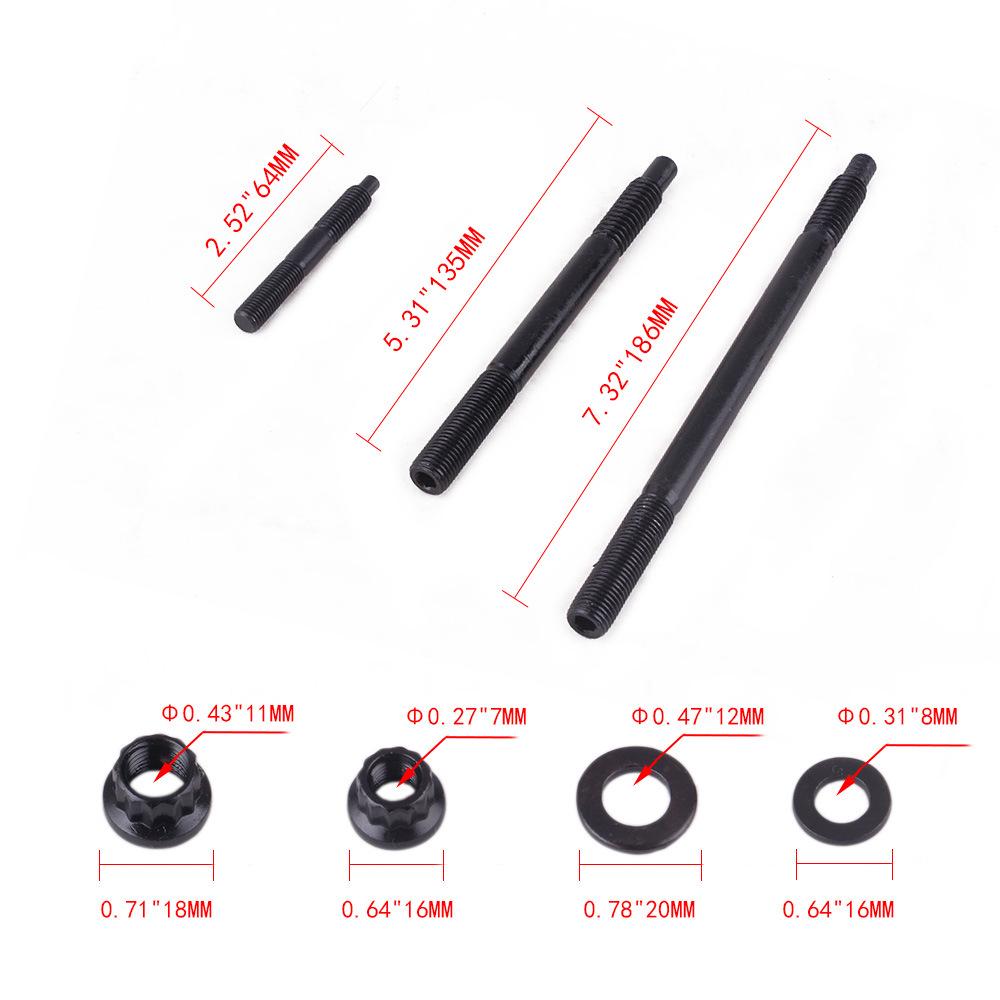 Комплект шпилек и болтов головки блока цилиндров Chevrolet 97-03