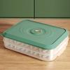 Dumpling Organizer Stackable Cold Retention PP Convenient Use Refrigerator Organizer Kitchen Supplies