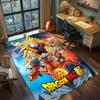 Ковер Dragon Ball Goku Аниме Ковер Большой Ковер Нескользящий Моющийся Напольный Коврик Комната Геймера Спальня Домашний Декор -QJY