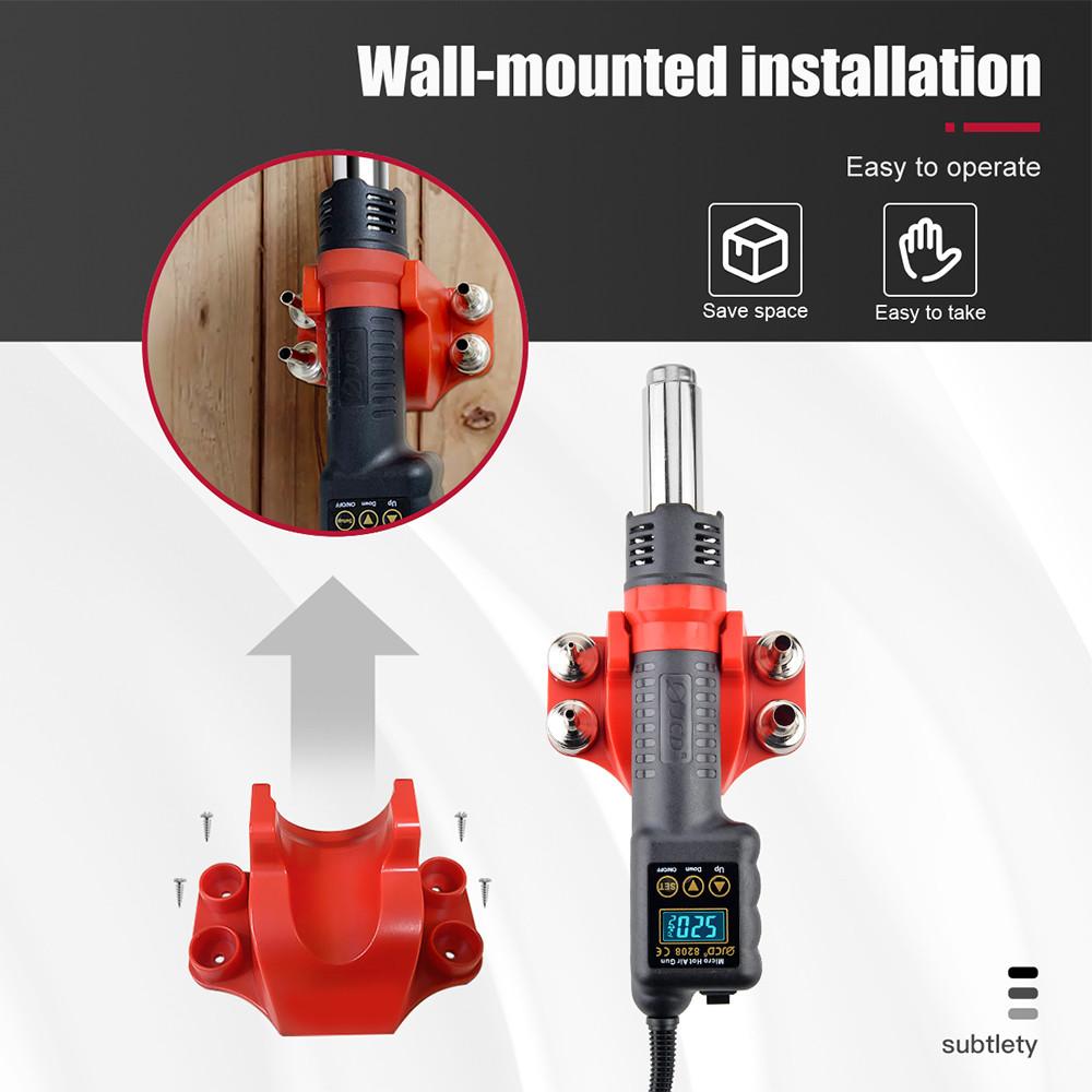 750W BGA IC Solder Tools Micro Hot Air Gun Welding Rework Station LCD Digital Display Soldering Heat Gun Hair Dryer