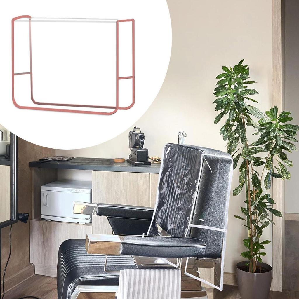 Salon Chair Back Cover Fits Most Standard Armchair Barber Protection for Movie