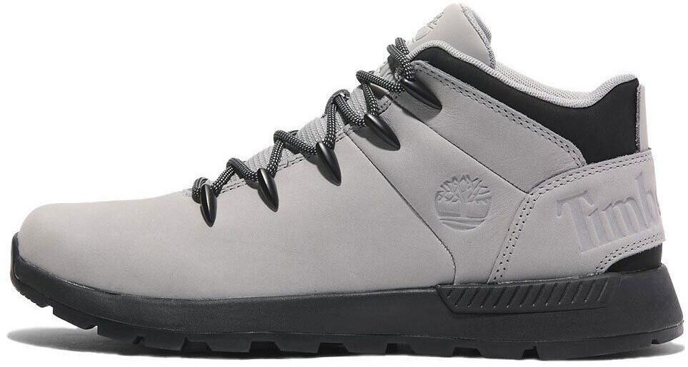 Ботинки Timberland Mid Lace UP Sneaker из нубука lt gry