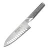 GLOBAL Santoku Knife Set All Stainless Made in Japan GST-B84 (16cm grooved) - Steel,