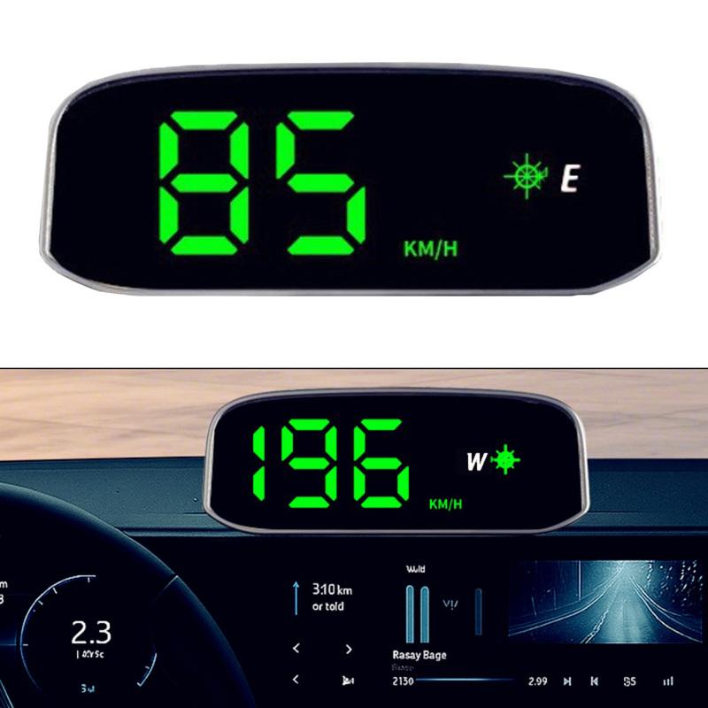 1 шт. Автомобильный спидометр Солнечный Head Up Display GPS Цифровой Интеллектуальный Светочувствительный HUD Дисплей скорости Цифровая Авто Электроника