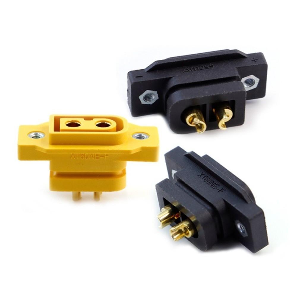 5pcs 3.5mm/4mm XT90NE-F Connector DC500V Amass Connector New Battery Connector  RC Accessories