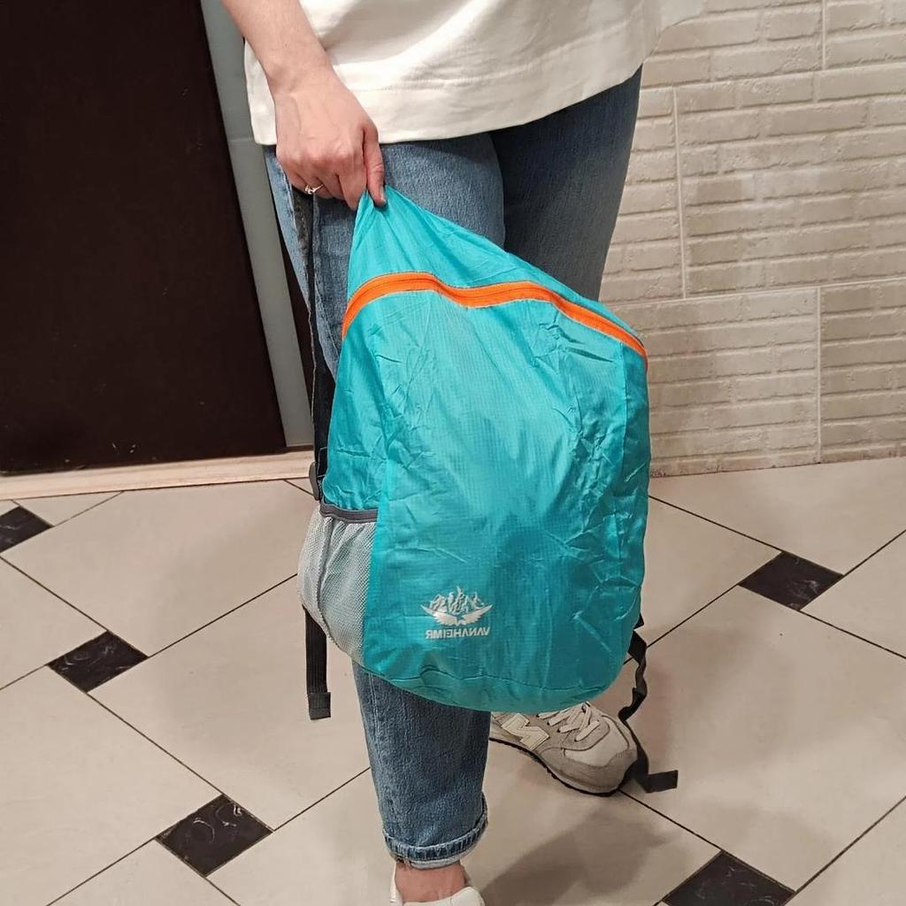 Портативный складной рюкзак Легкий водонепроницаемый рюкзак для путешествий на открытом воздухе