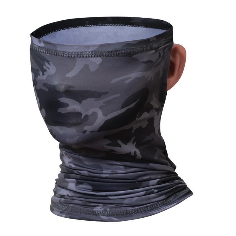 Ice Silk Multifunctional Neck Gaiter Men Women Sun Protection Outdoor Sports Cycling Hiking Fishing