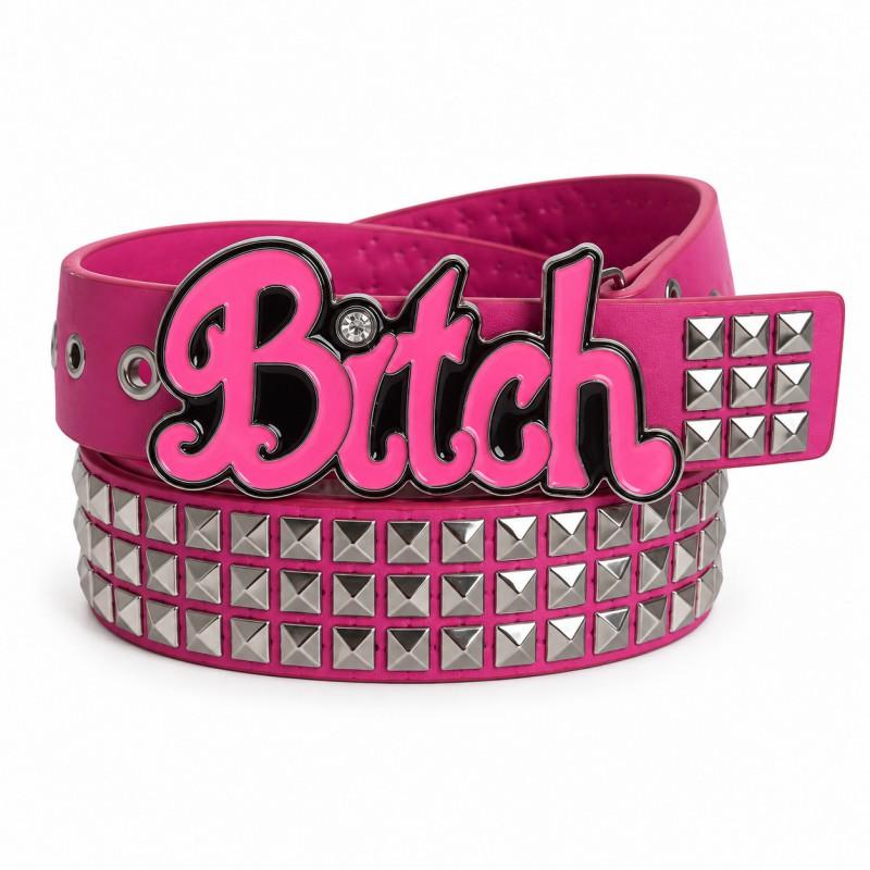 Studded Punk PU Belt Women Men Y2K Trendy Adjustable Waistband With Square Rivets Gothic Chic Accessory
