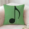 Abstract Quirky Musical Note Pillow Case Pillowcase, Double-Sided Printed, Sofa Cushion, Bedroom Headboard Pillow