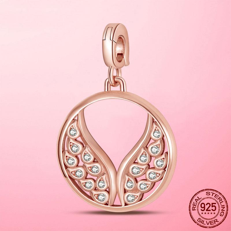 925 Silver My Love Starfish Flamingo Pendant Charms Fit Original Original Me Bracelet DIY Bead Jewelry For Women