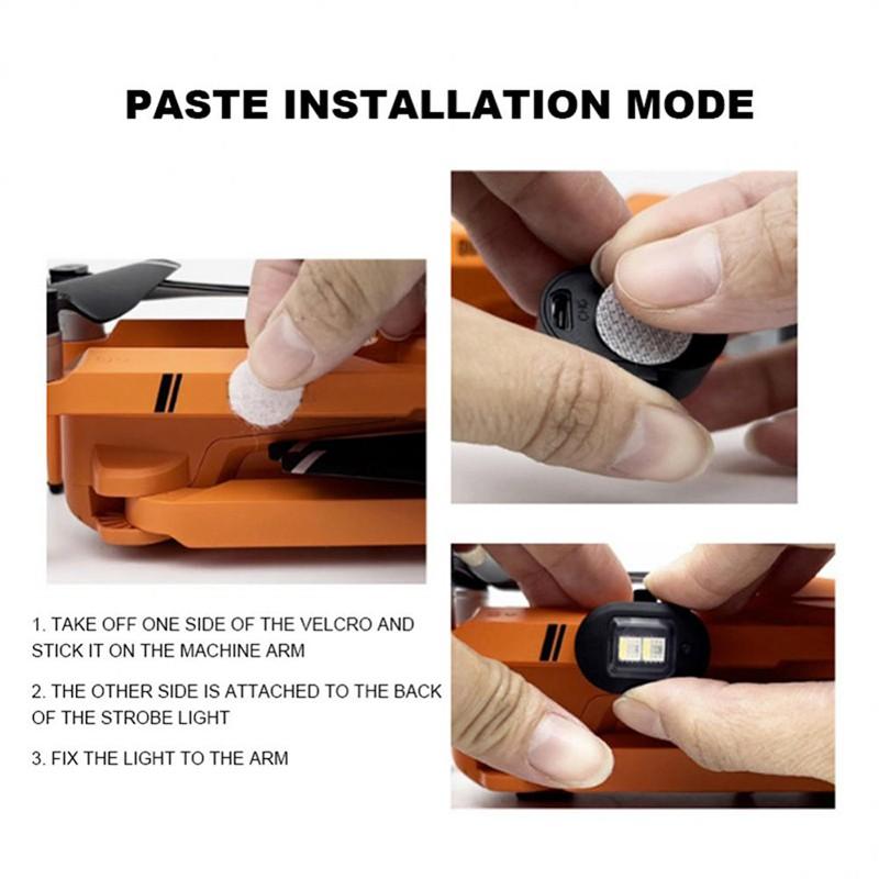 Мини-сигнальный свет, стробоскопы для самолетов, 7 цветов, светодиодный поворотный светильник для мотоцикла, стробоскоп для дрона, велосипедный стробоскоп для автомобиля, велосипеда