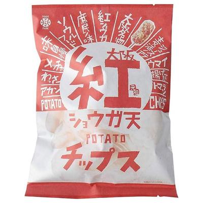 Idea Package Osaka Beni Ginger Tempura картофельные чипсы 100 г x 5 пакетов
