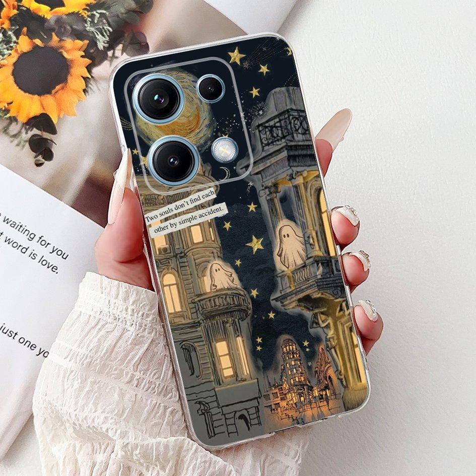 New Case For Xiaomi Redmi Note 14S Cover 2025 Popular Cartoon Astronaut Soft Silicone Clear Cover For Redmi Note14s 4G Shell New