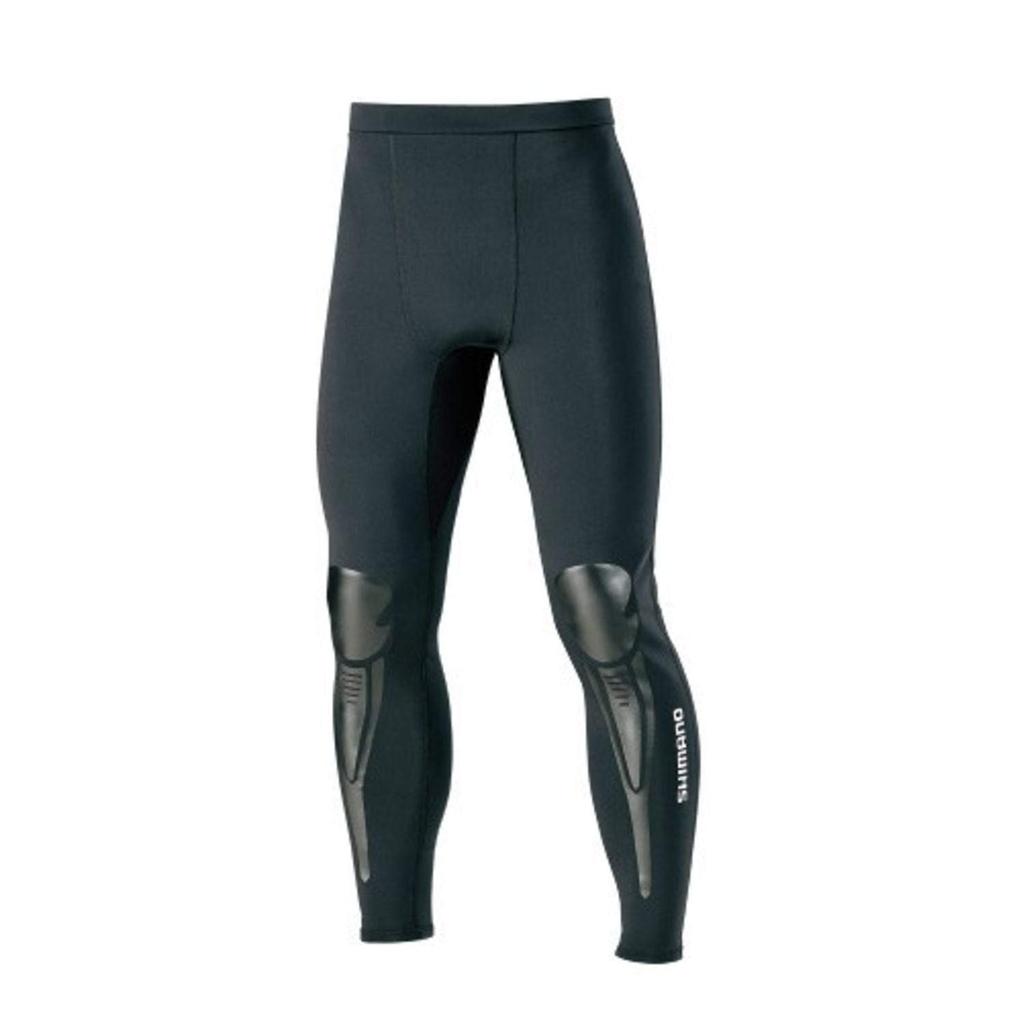 SHIMANO Cold Protection Inner Light Chloroprene Protective Tights Black L IN-087S