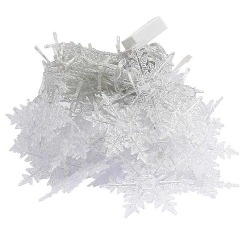 Светодиодная гирлянда «Снежинки» и «Сосульки», USB декоративные гирлянды для рождественских и праздничных окон