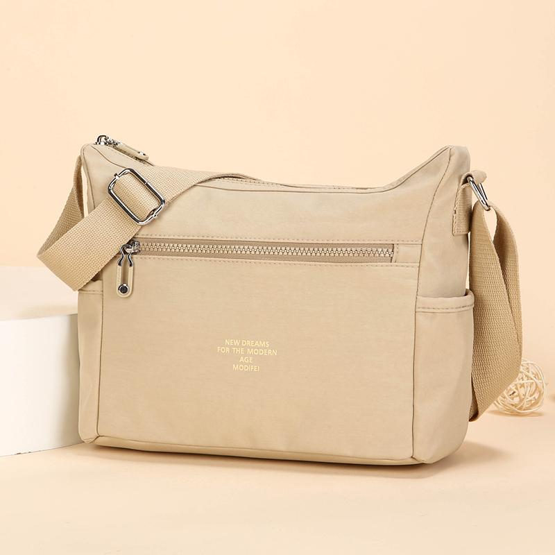 Женская наплечная сумка Легкая нейлоновая сумка Сумка кроссбоди для мамы